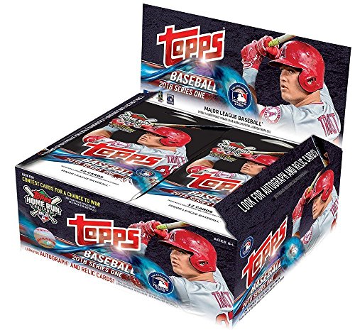 2018 Topps Baseball Series 1 Factory Sealed 24 Pack Box