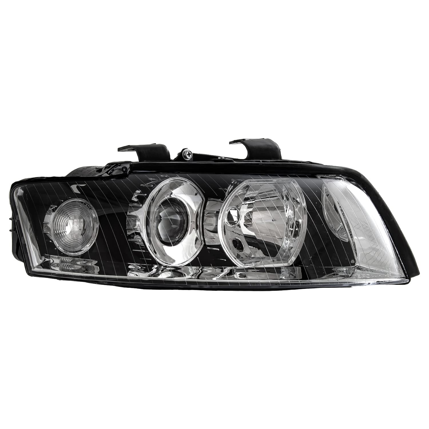 Faro halógeno principal faro delantero derecho H7/H7 con soporte de lámpara para modelo A4 8E2 B6 8E5