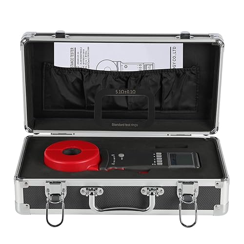 Metro 0.01-200 del probador de la resistencia de tierra de tierra de la abrazadera de ETCR2100A+ Digital