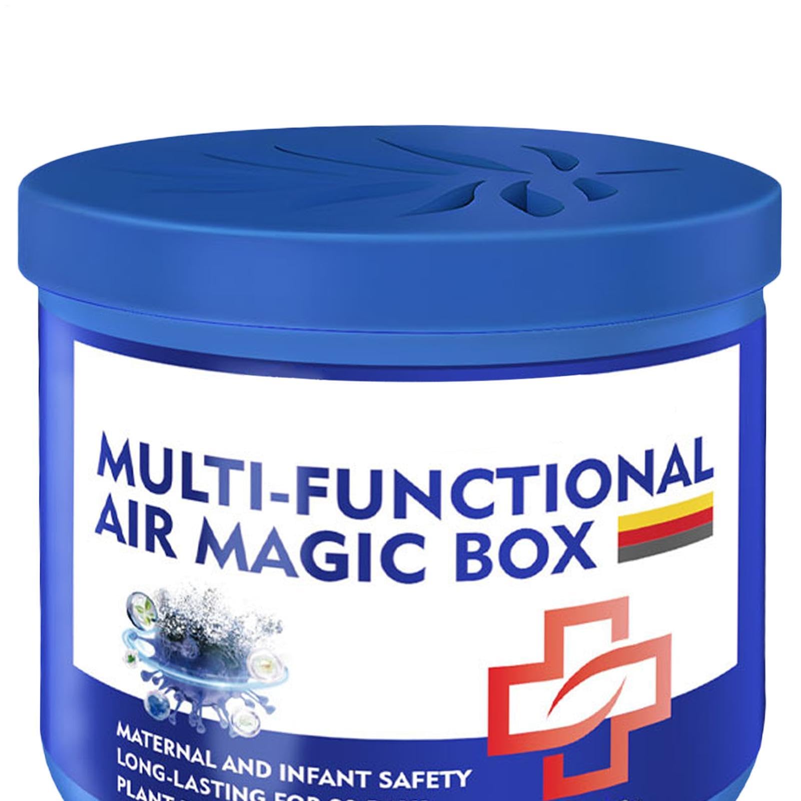 Pojemnik kurz - automatyczny oczyszczacz powietrza Magic Box 220 g | D?ugotrwa?y ?rodek czyszcz?cy z wyci?giem do domu, salonu, sypialni, kuchni i biura, 2 sztuki
