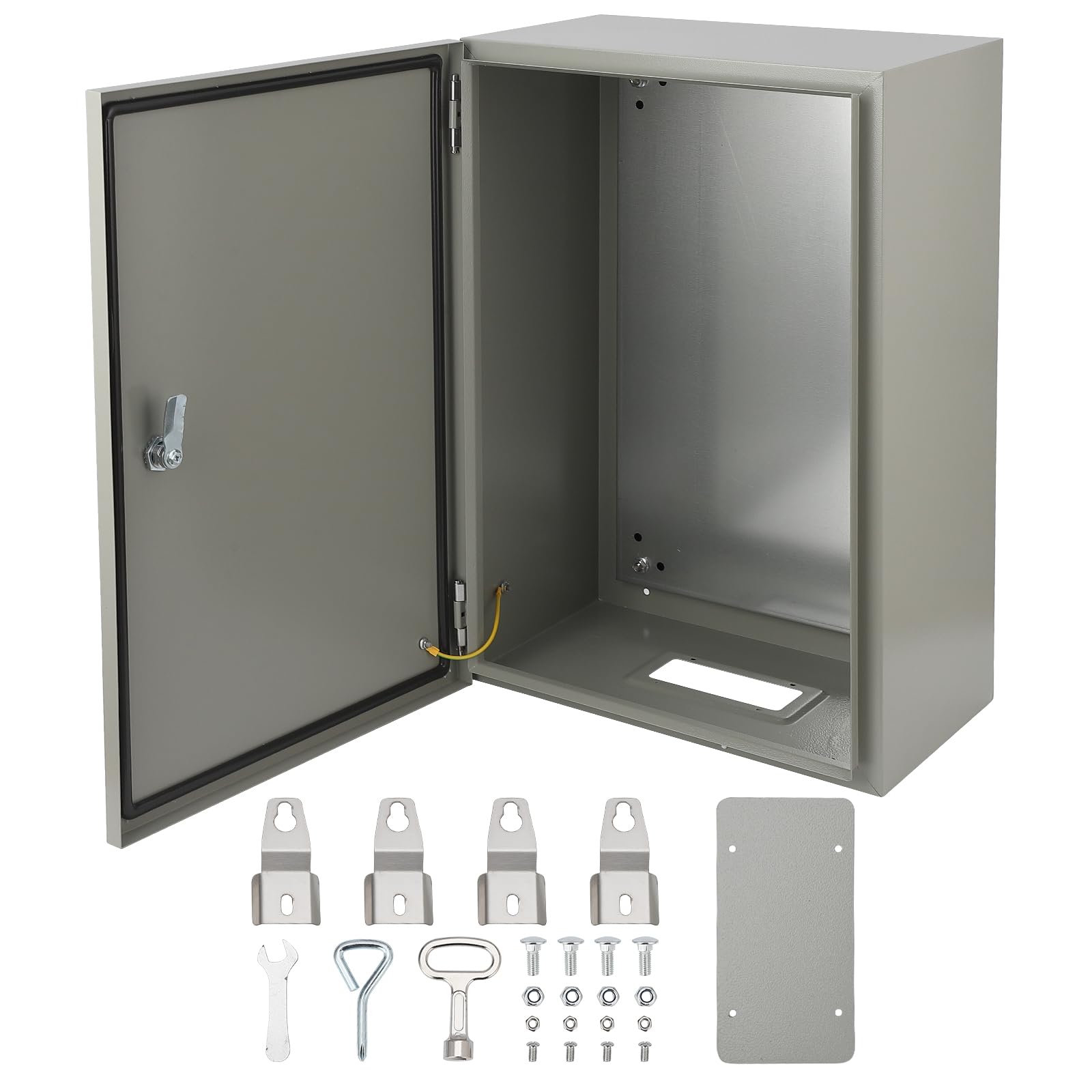 Steel Electrical Box, Outdoor Junction Box 24x16x10'', Electrical