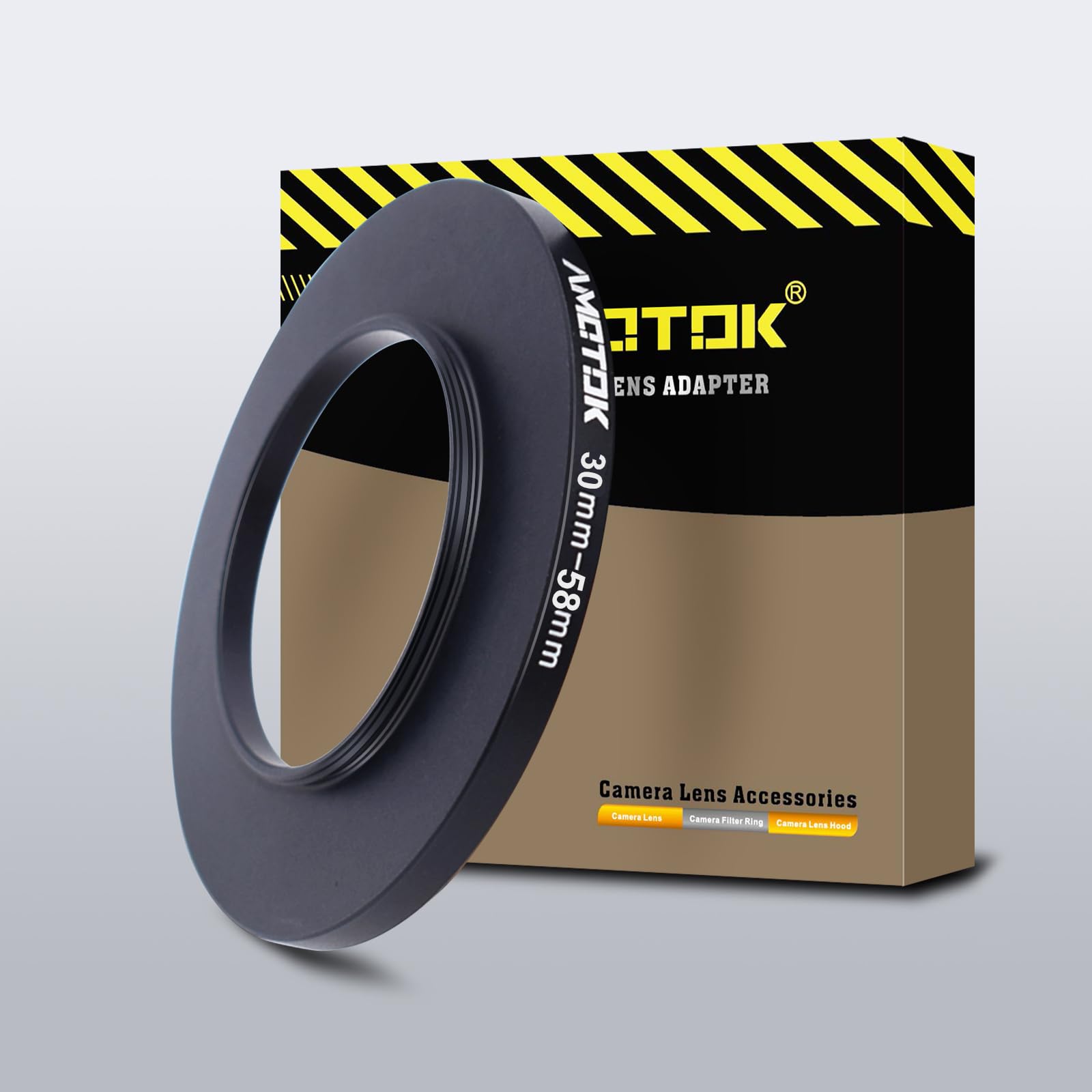 72mm Lens to 52mm Camera Lens Adapter,72mm to 52mm Filter Step-Down Ring Adapter Ring,Compatible All 52mm Filter Accessory — view 103