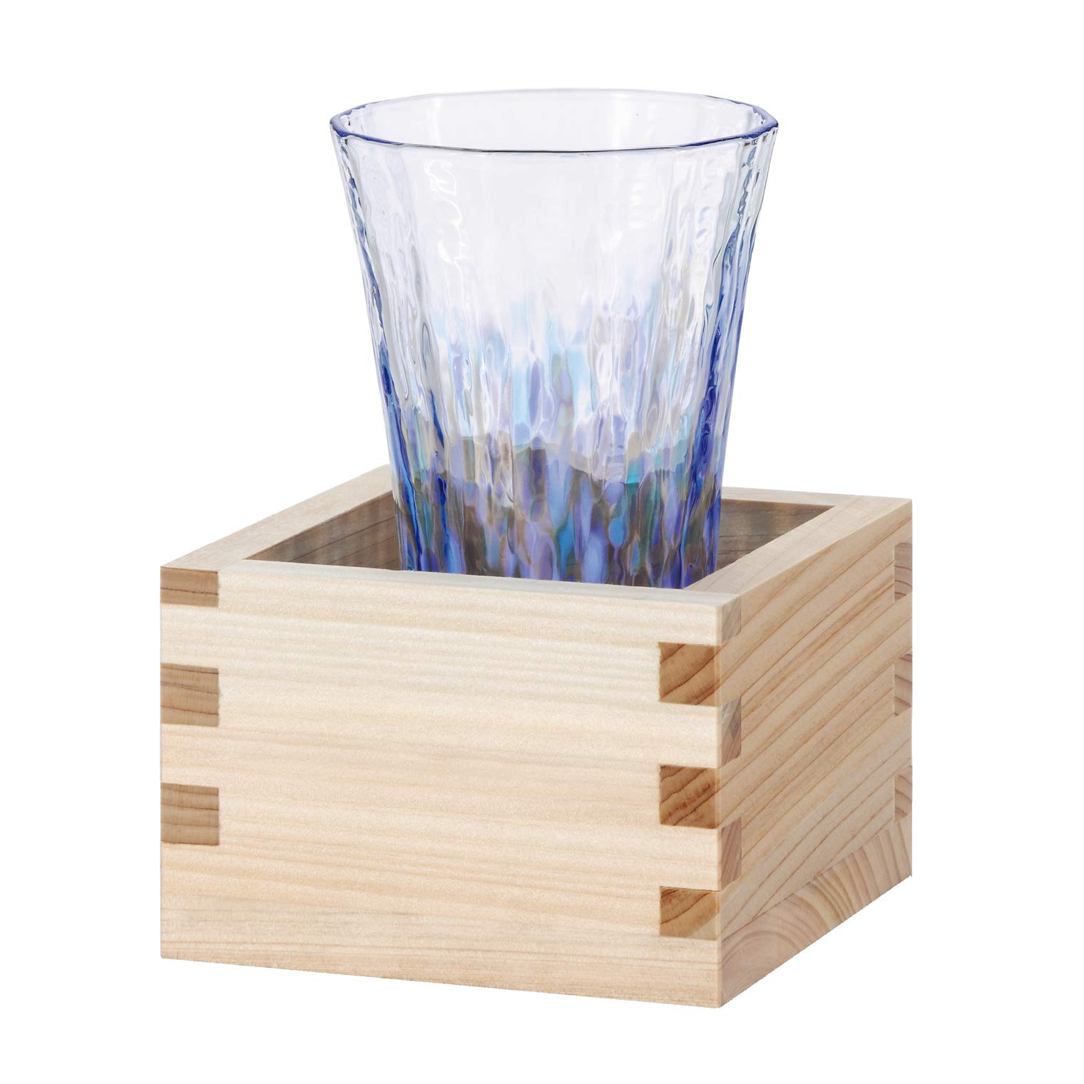 Tsugaru Bidoro Verre à saké japonais fabriqué au Japon (Katakuri)