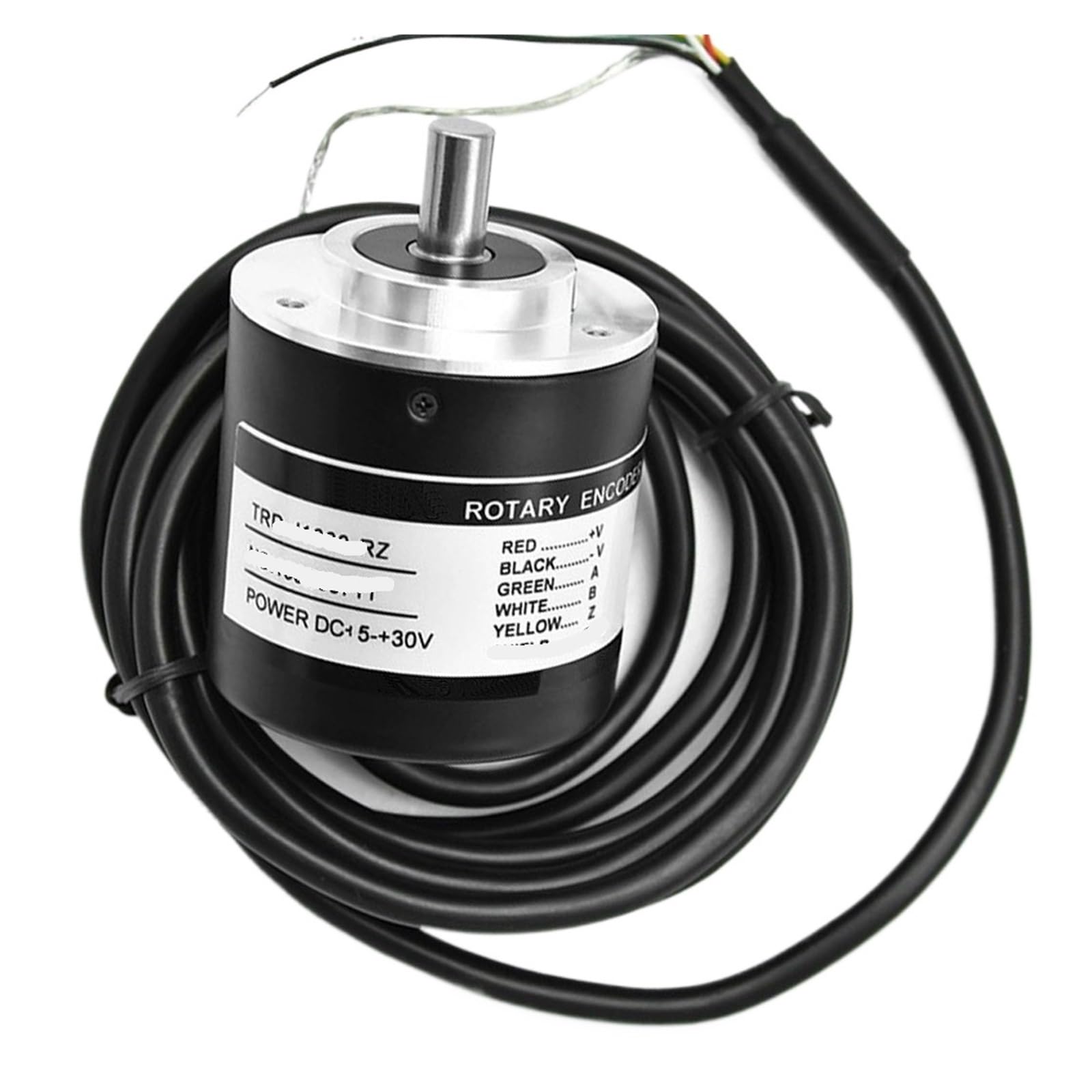Encoder rotativo incrementale 50MM OD 8mm Albero solido Magneto Uscite push-pull elettriche 100~5000PPR Opzionale(500 PPR)