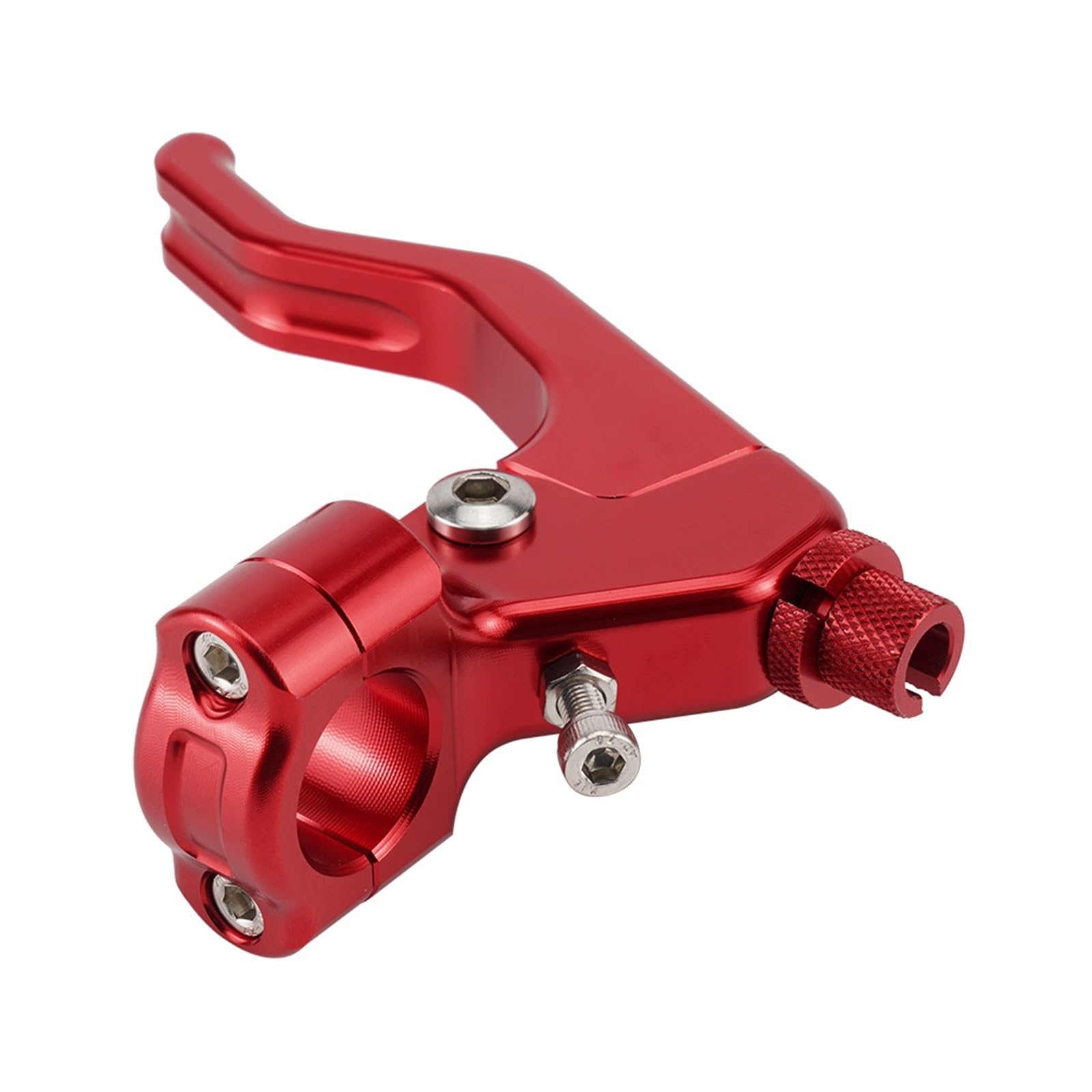 Jeviuwi Red Motorcycle Handlebar Brake Lever For Crf 250R For Crf450r For Xr650r Xr250 Xr400 Xr600 For Crf 250X 450X Cr125 Cr250 For Cb600rr Clutch Lever Perch Assembly Motorcycle Brake Clutch Lever(Red)