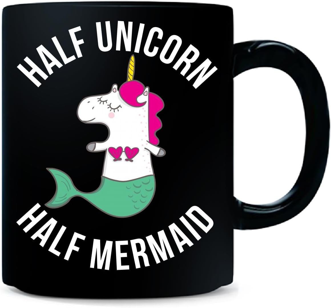Half Unicorn Mermaid Magical Girl - Mug