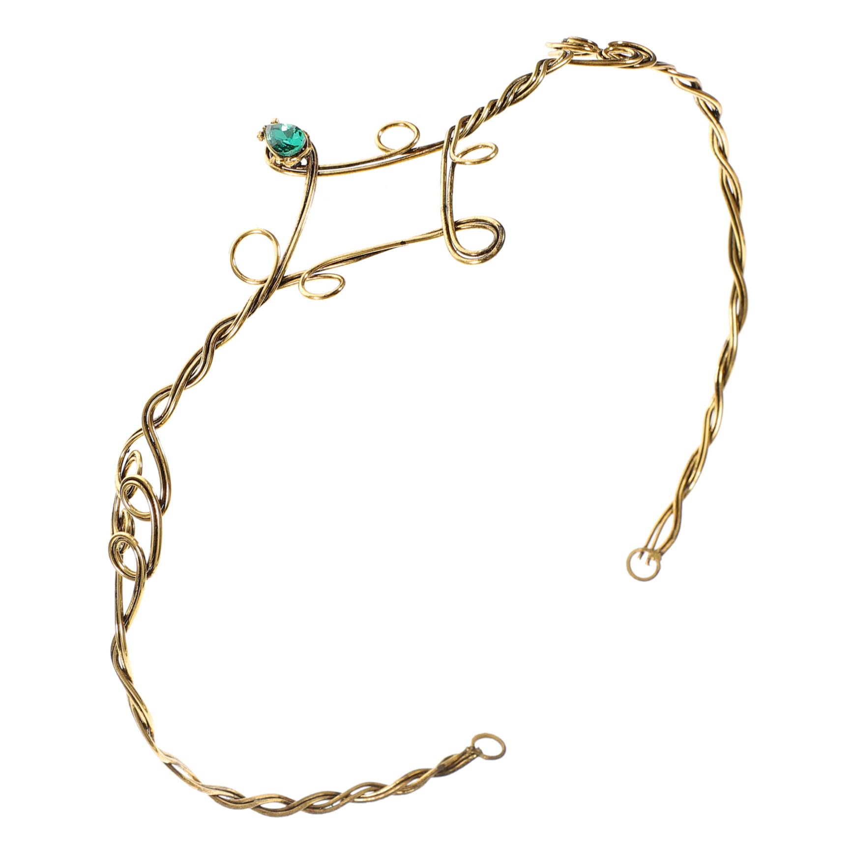 Healeved 5pezzi Cerchietto Pietre Accessorio Per Cerimonie e Speciali Fascia Vintage Per e Ragazze