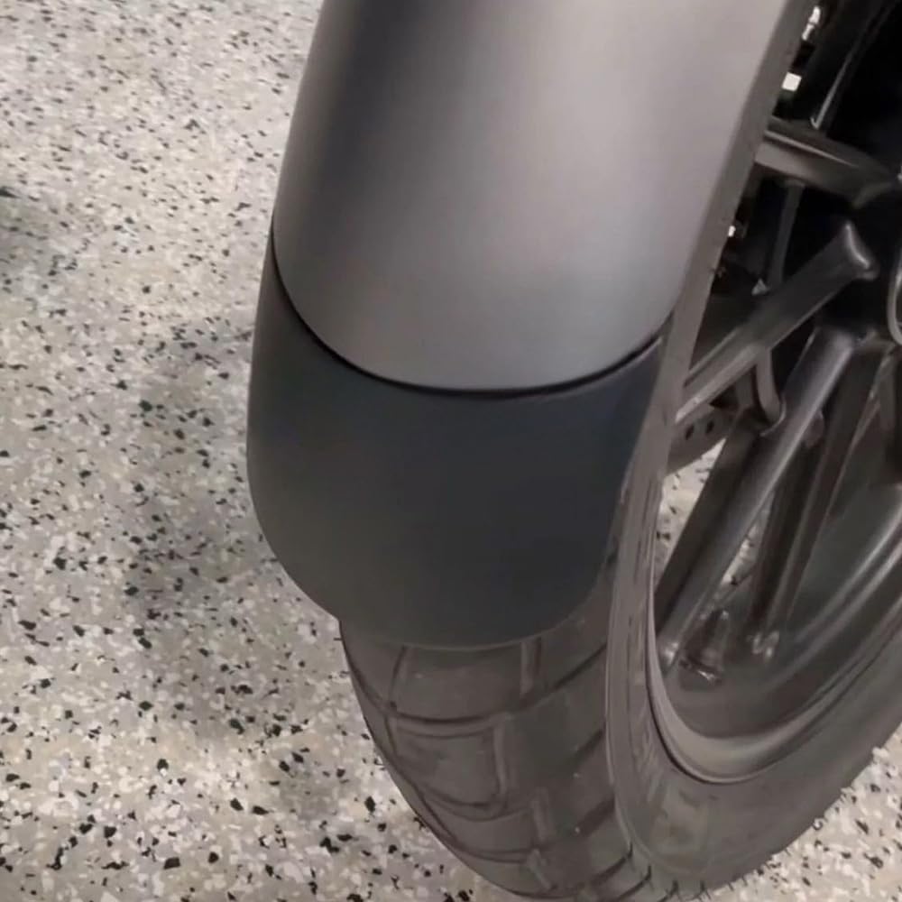 Vorderrad-Schutzblech-Verlängerungsplatte, kompatibel mit Triumph Scrambler 400X 2024+ Motorrad-Schutzblech-Verlängerung, Spritzschutz-Panel
