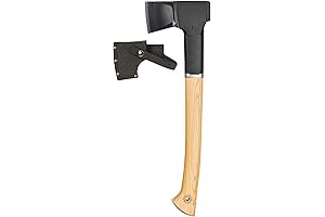 Fiskars Wood Splitting Axe: Splitting Power with Norden N12 Hickory Handle