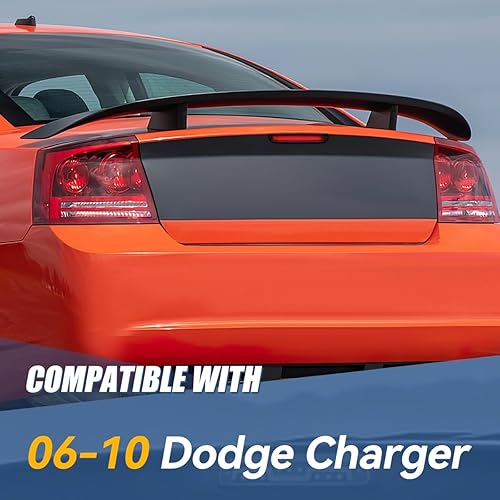 Miniatura 7 de Auto Dynasty Barra LED 3D Tercera lente ahumada 3 tercera luz de freno trasera lámpara de parada central compatible con Dodge Charger LX 06-10