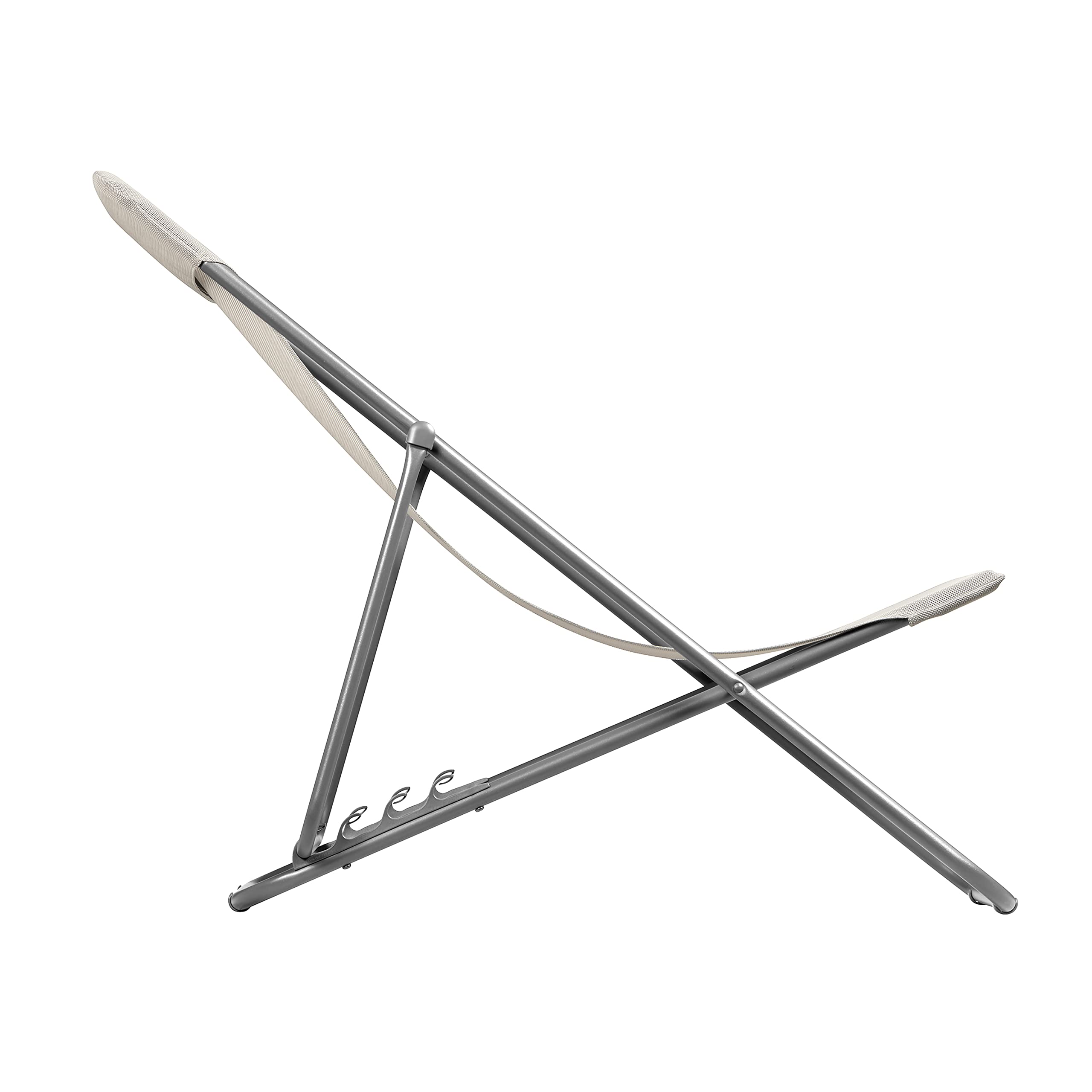 Lafuma Mobilier TRANSATUBE 2 Chaise, Batyline, Seigle II, 83 x 56 x 94 cm
