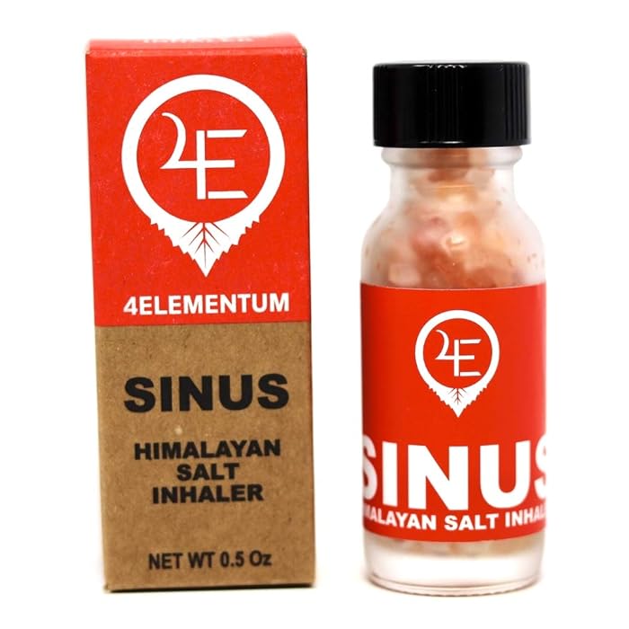 Buy 4Elementum Sinus Himalayan Pink Salt Inhaler Asthma Inhaler