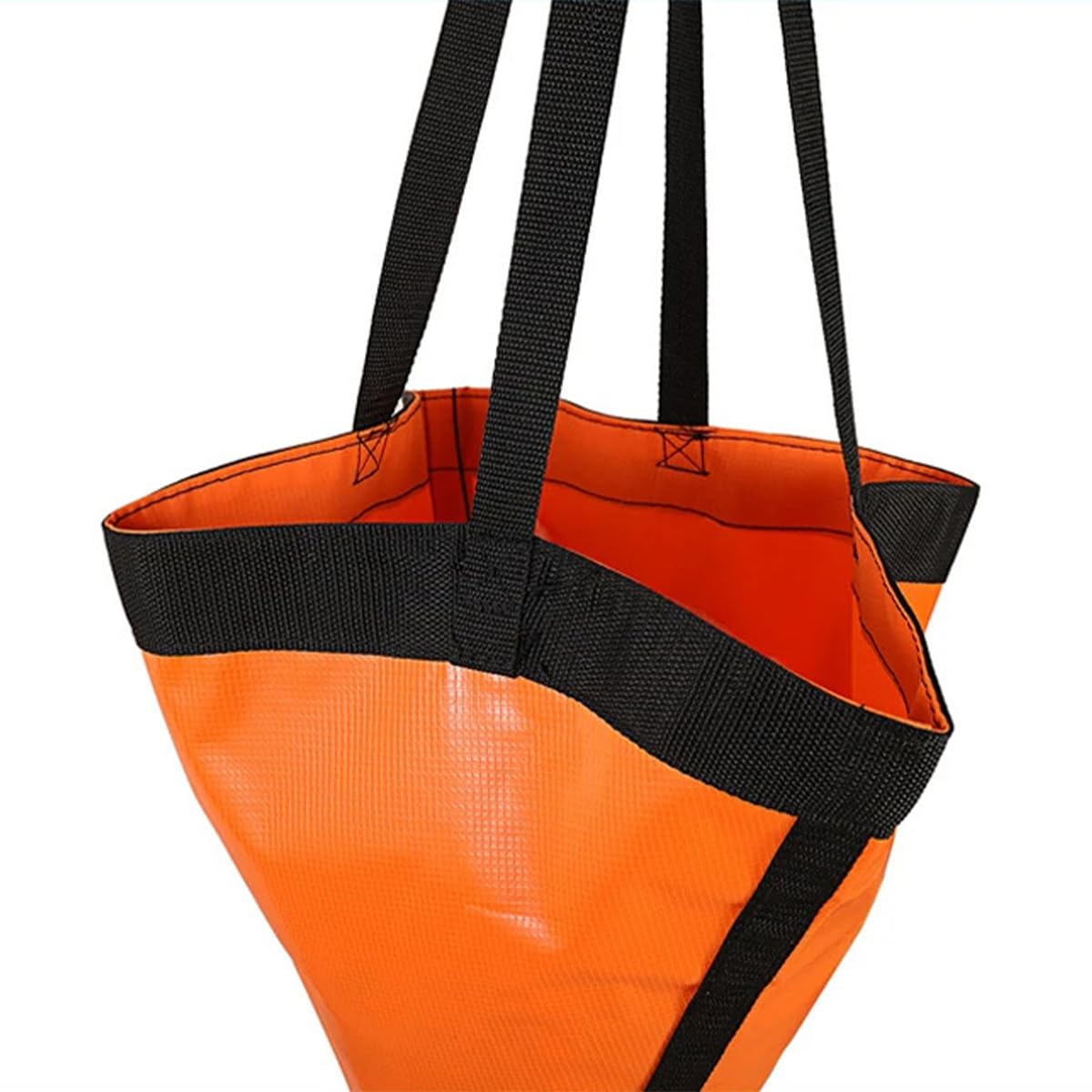 18-Zoll-Bootsanker-Schwimmset, PVC-Traktionsanker-Driftsocke, 18-Zoll-Driftanker-Schleppseil-Wurfleine für Boot-Drift-Bremsschwimmer-Set