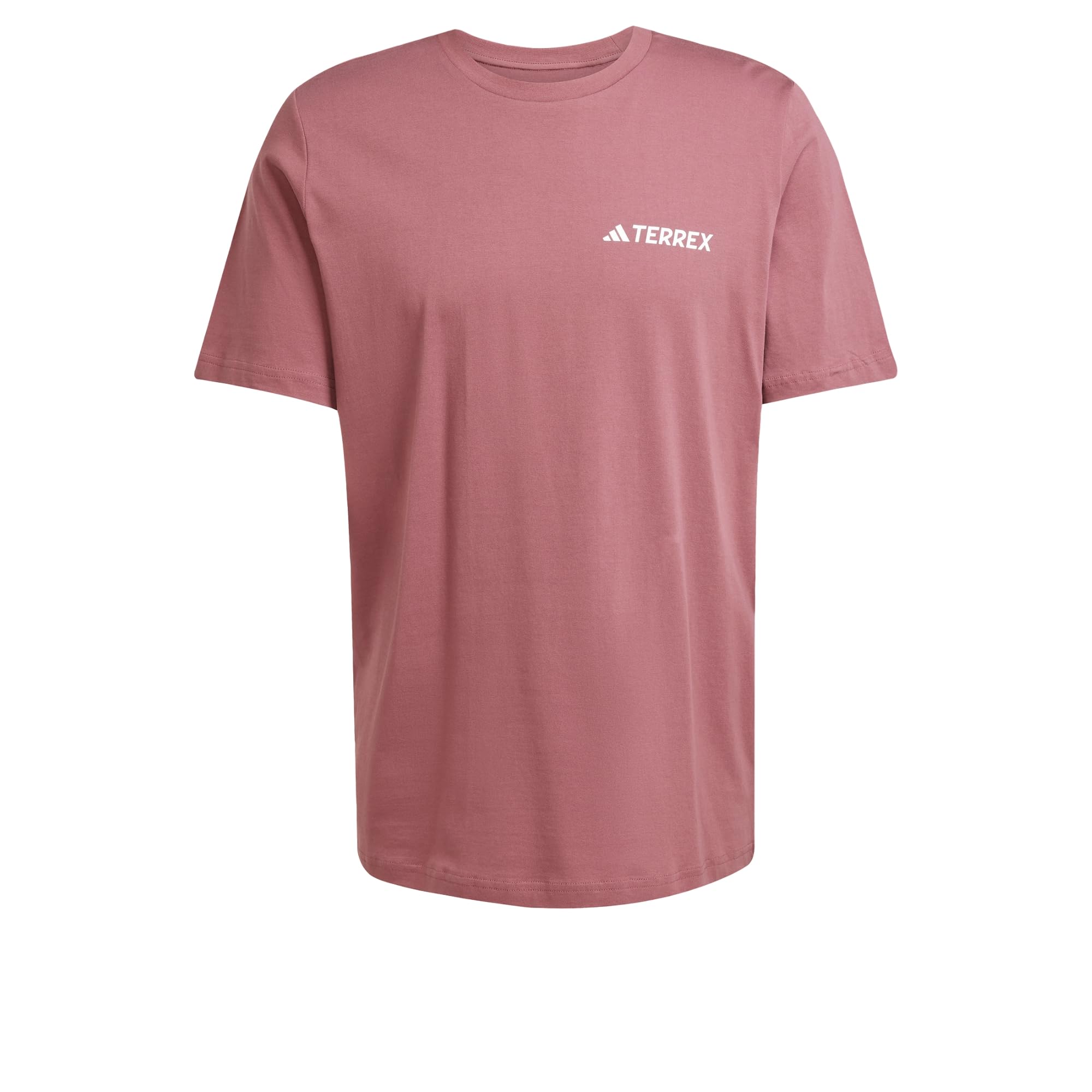 adidas Men's Terrex Graphic T-Shirt, Burgundy, L