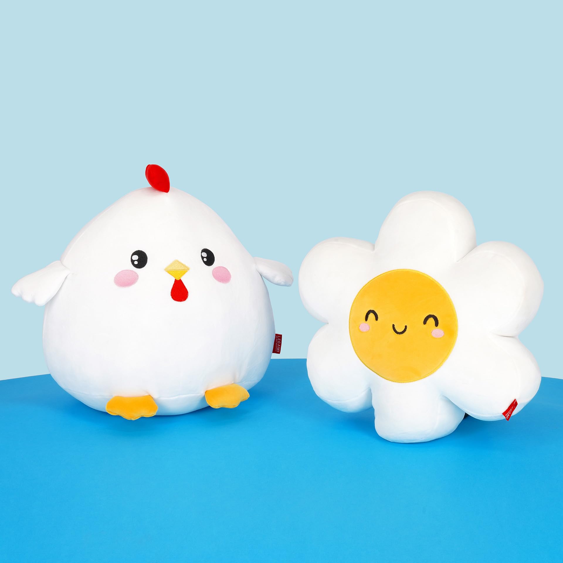 Legami - Cuscino Super Soft! Tema Hen, Super Soffice, Idea Regalo, 39x36 cm
