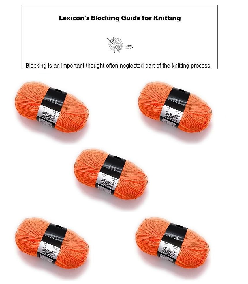 Lana Cygnet Jaffa Pack de 5 x 100g para tejer punto doble 5