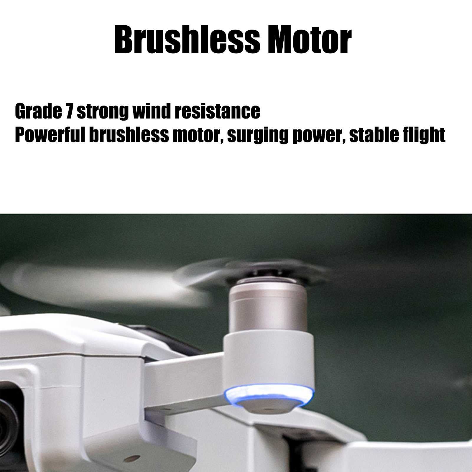 Drones GPS para adultos que te siguen?brushless Motor plegable 4k HD doble cámara aérea control remoto aeronave (gris 3 BATTERY)