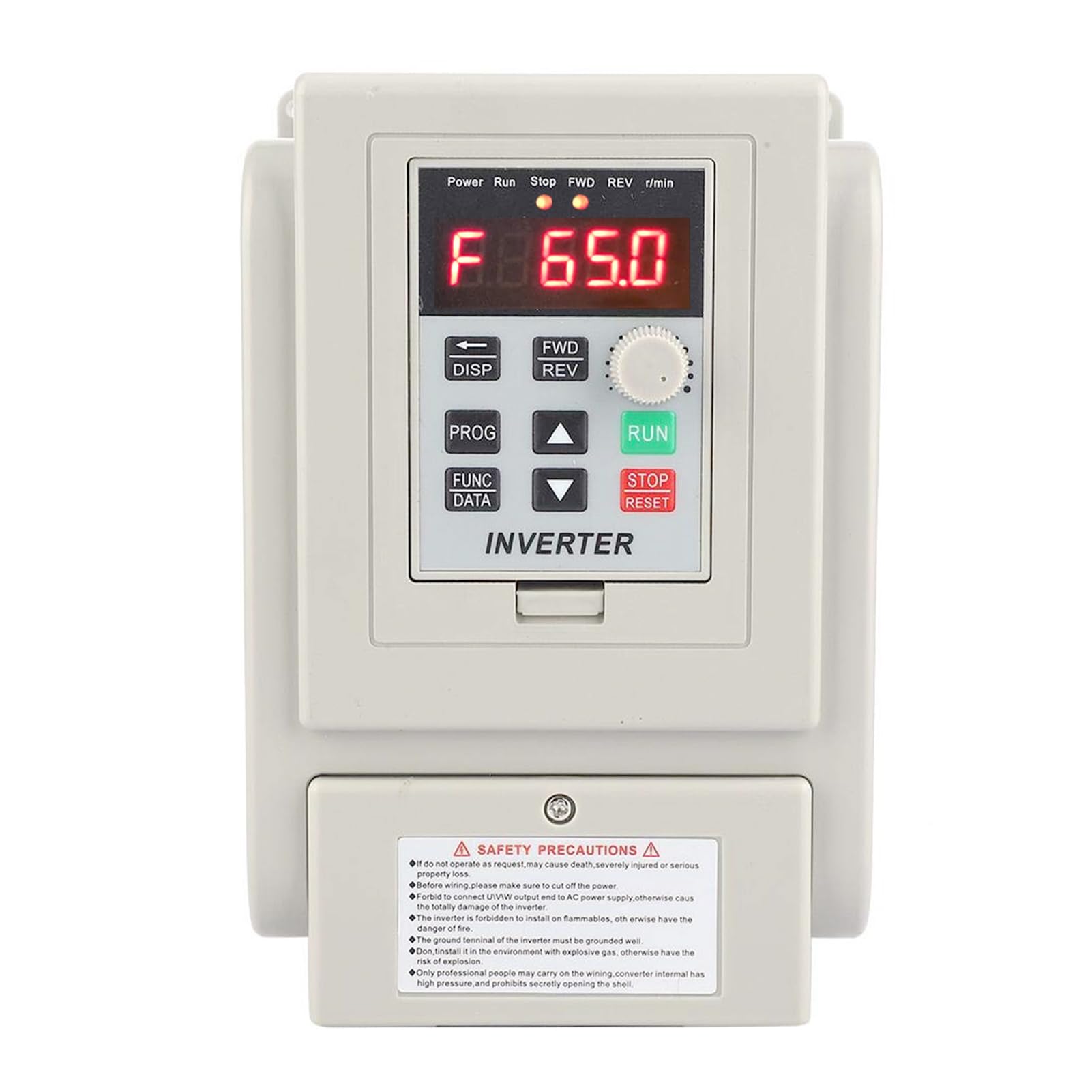 Inverter di Frequenza VFD 2.2kW 220V,Ingresso 220V Monofase Uscita 220V Trifase,Convertitore Di Frequenza Regolatore di Velocità del Motore