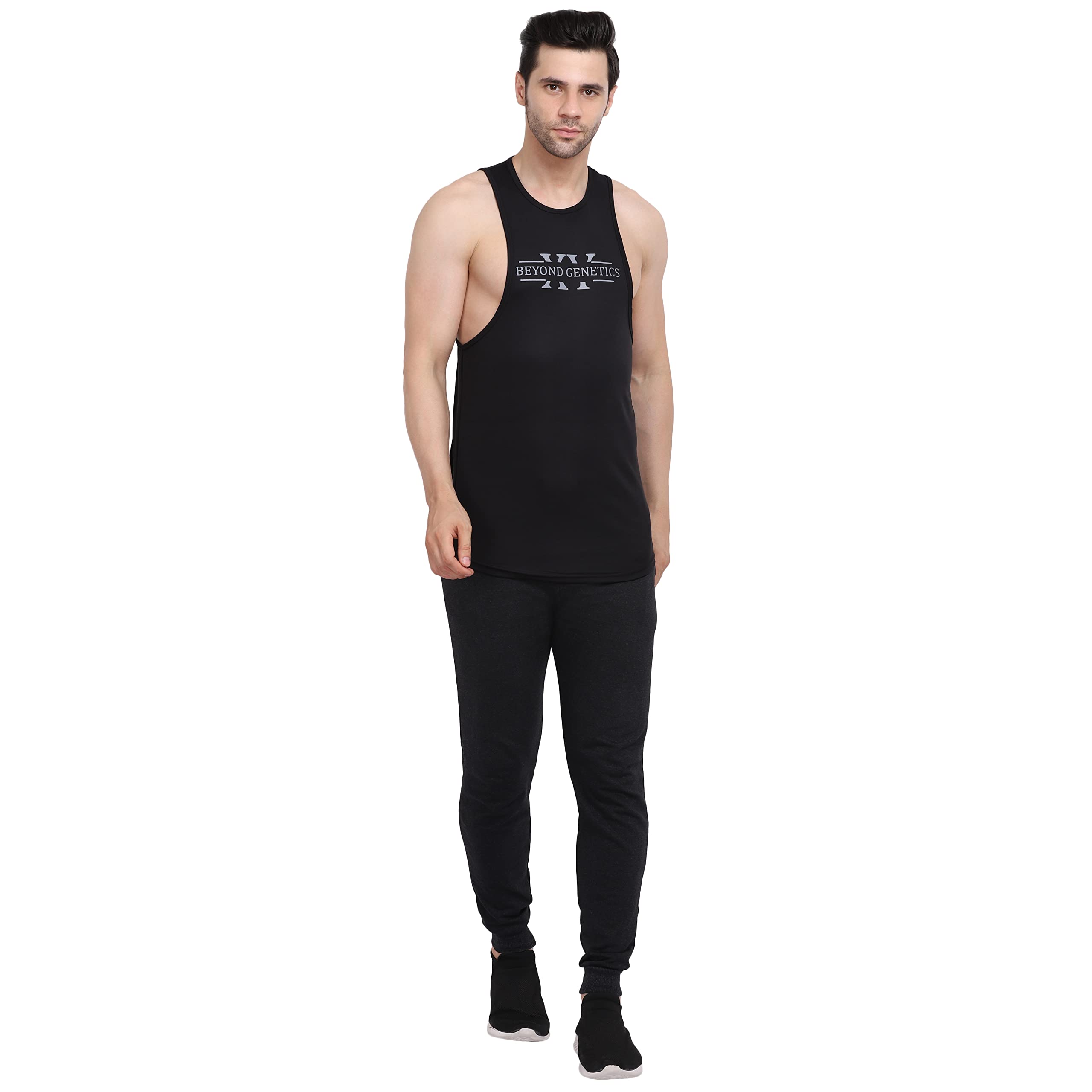 MASCARI Men's Tank Tops Muscle Gym Bodybuilding Vest Fitness Workout-picture-54