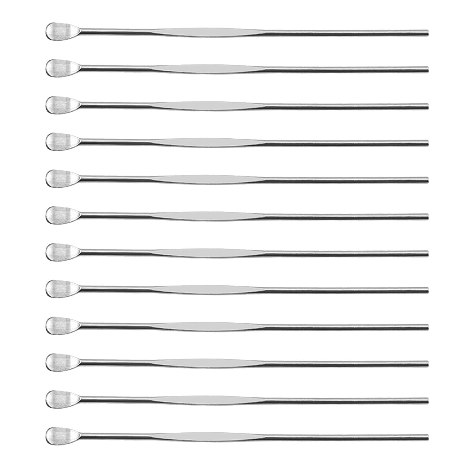 200pcs Earwax Removal Picks 2 91 Stainless Steel Earwax Pick with Non-Slip Handle Reusable Ear- Spoon Ear Care