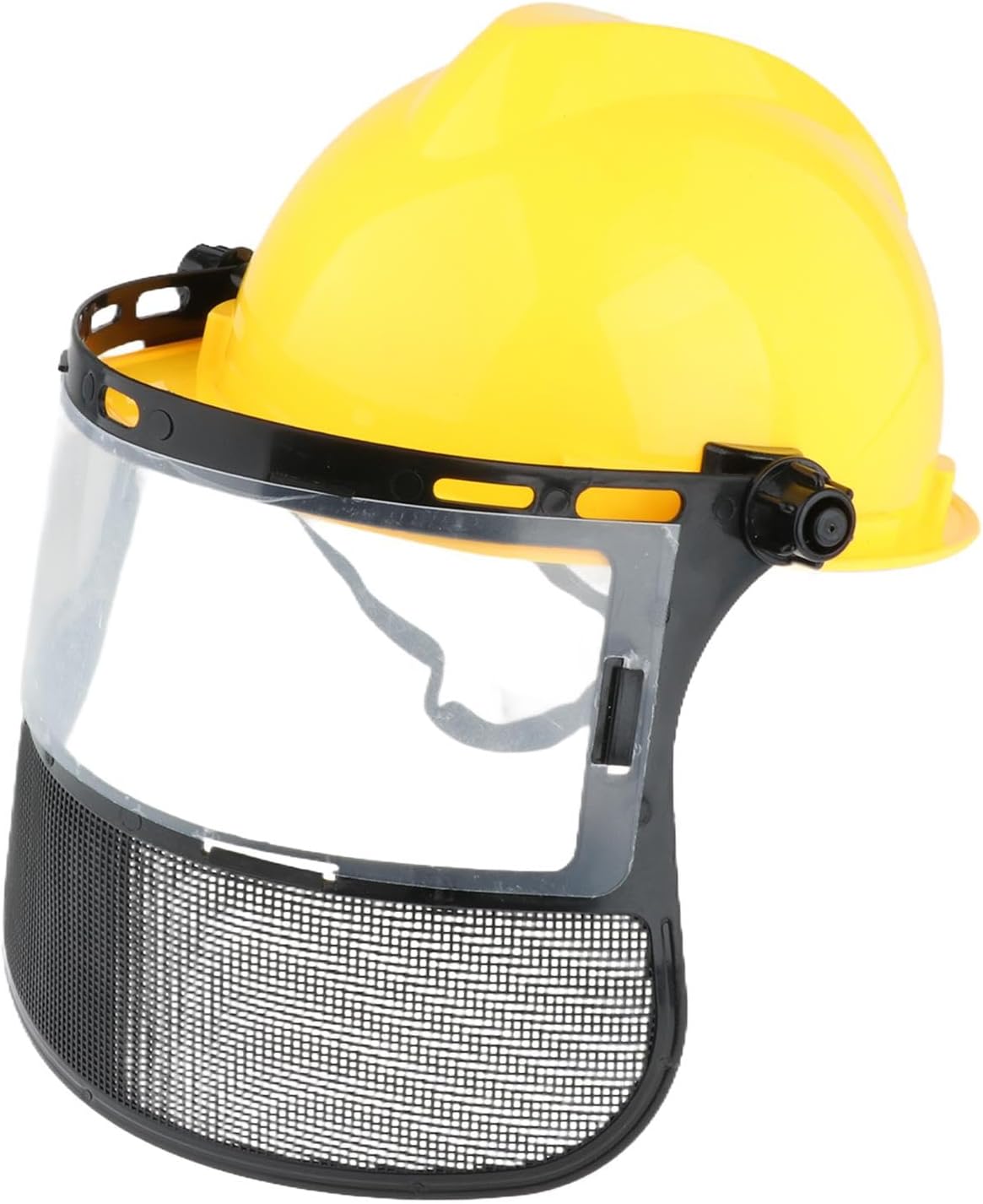 DeeRace Forestry Helmet Mowing Face Shield Guard Adjustable Chainsaw Helmet Protection Visor Forestry Safety Helmet Full Helmet for Gardening Grass Mowing Chainsaw Forestry Garden Trees Cutting Wood