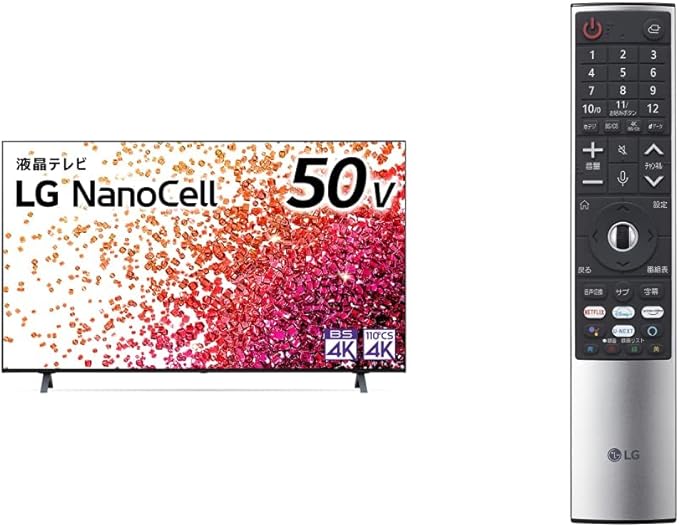 前ダ:4K 液晶テレビ 50V型 50UK6400EJC 2018年 マジックリモコン HDR