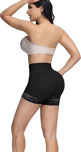 Miniatura 3 de SHAPSHE Faja moldeadora para mujer, pantalones cortos con control de abdomen, moldeadores de cuerpo, cintura alta, levantadores de glúteos, muslos,