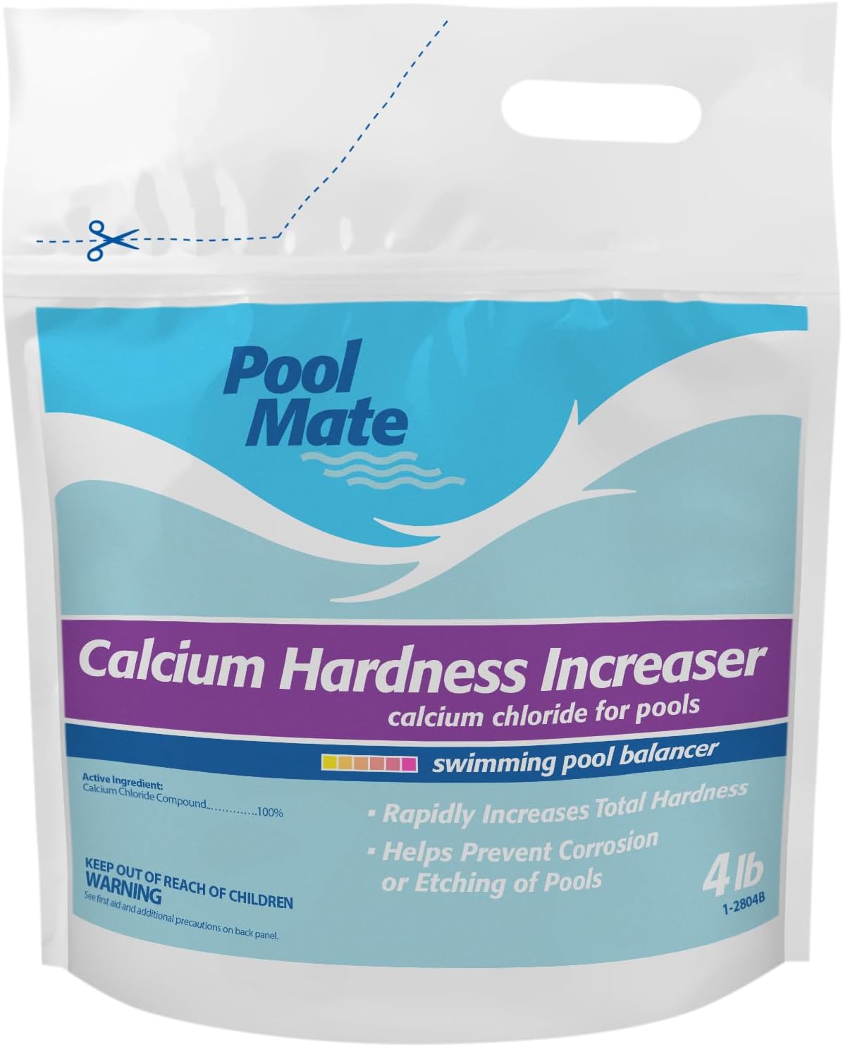 Pool Mate 25-Pounds Premium Calcium Hardness Increaser for Pools, 100% Calcium Chloride