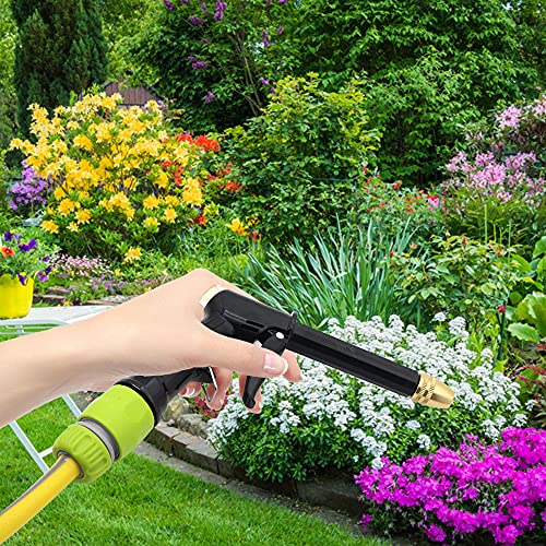 Cerrxian Garden Quick Spray Water Connectors, 1/2" Plastic Hose Pipe Repair Irrigations Thread Connector(Green,4-Pack) #TOP5