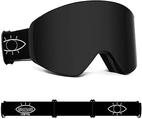 Miniatura 5 de 986 Gafas de esquí y snowboard elegantes, lentes magnéticas, antivaho..