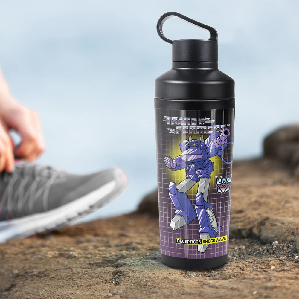 Amazon.com: Transformers OFFICIAL Shockwave 18 oz Insulated Water