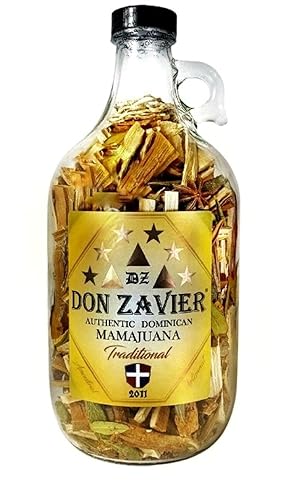 Don Zavier mamajuana, 1/2 Galón (tradicional).