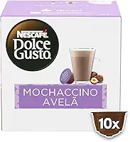 Dolce Gusto Mochaccino Em Cápsula Avelã Nescafé Caixa 170G 10 Unidades