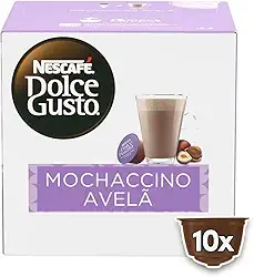 Dolce Gusto Mochaccino Em Cápsula Avelã Nescafé Caixa 170G 10 Unidades