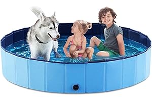 Jasonwell Foldable Dog Pet Bath Pool: The Perfect Mini Oasis for Your Furry Friends