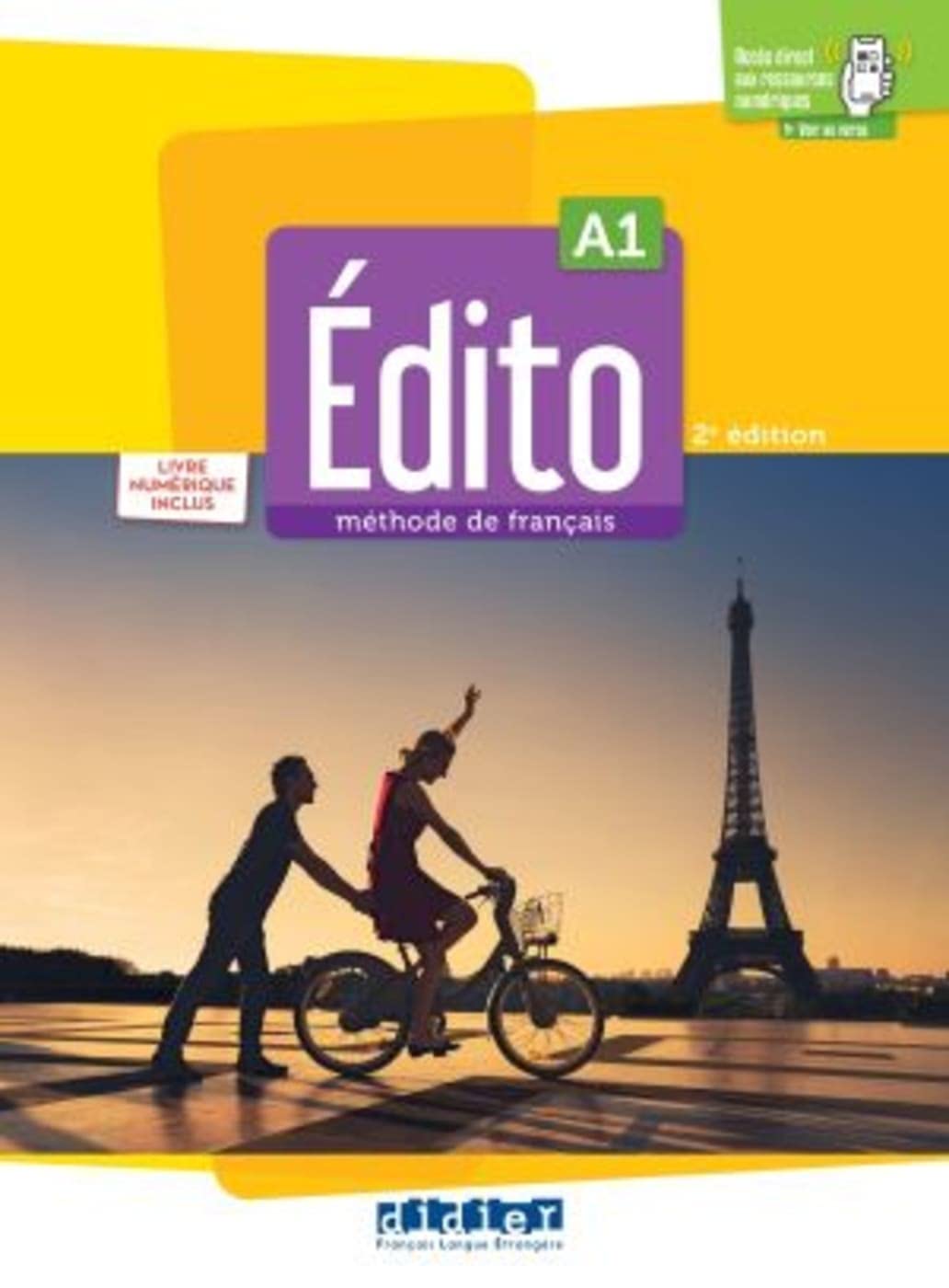 Edito A1, 2e édition. Livre de l'élève + code numérique: Livre de l'élève + code numérique didierfle.com (24 mois)
