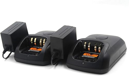 Miniatura 7 de (2-Pack) WPLN4232 Rapid Charger Compatible for Motorola XPR3300 XPR6550 XPR7550 APX4000 XPR6300 XPR6350 XPR6500 XPR6580 XPR7350 XPR7580 XPR3500
