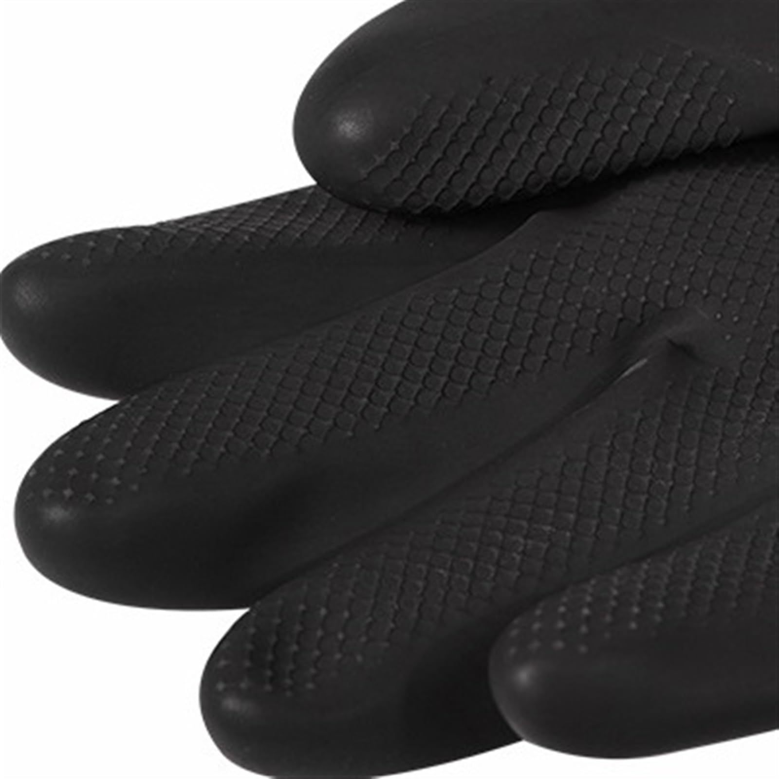 Guantes domésticos de lavado de caucho impermeable Household Garden Kitchen Utensils Rubber Dishwashing Household Cleaning Gloves
