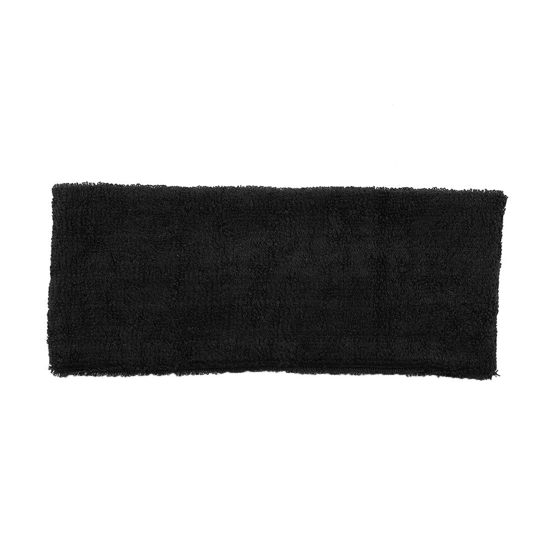 Generic Basketball Volleyball Stretchy 2.6" Wide Sweatband Head Band Black-image-28