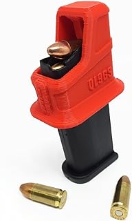 Glock 43 Single-Stack Magazine Speed Loader Red - Hilljak