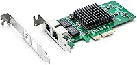 Vista 21 de 10Gtek Adaptador de Red Convergente Gigabit Ethernet 10/100/1000Mbps (NIC) con Chip Intel 82576, Tarjeta de Red Ethernet PCI Express, Puertos RJ45 X1