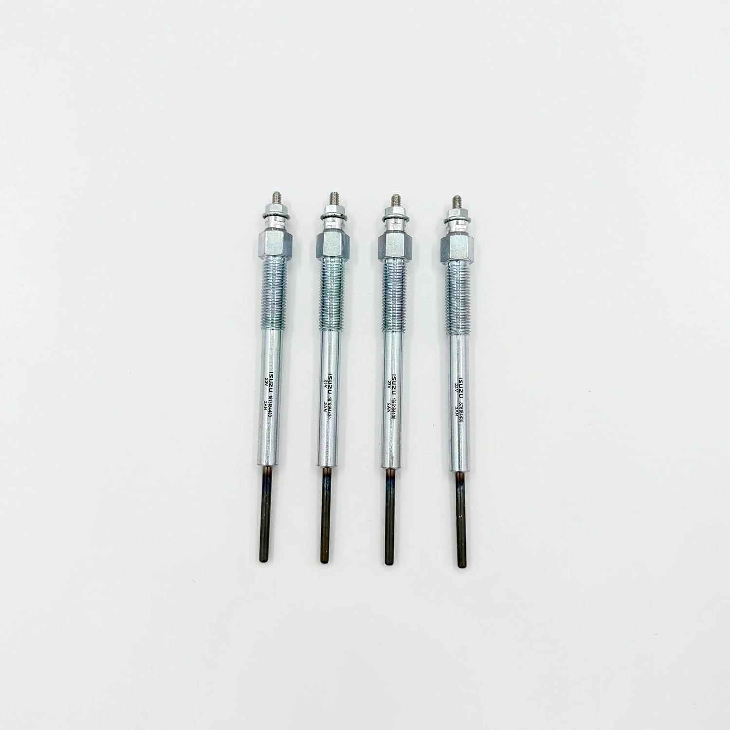 Set of 4 Glow Plug For ISUZU NQR NPR-HD NPR FXR FVR 4HK1 5.2L 6HK1 7.8L 2005-2015 OEM