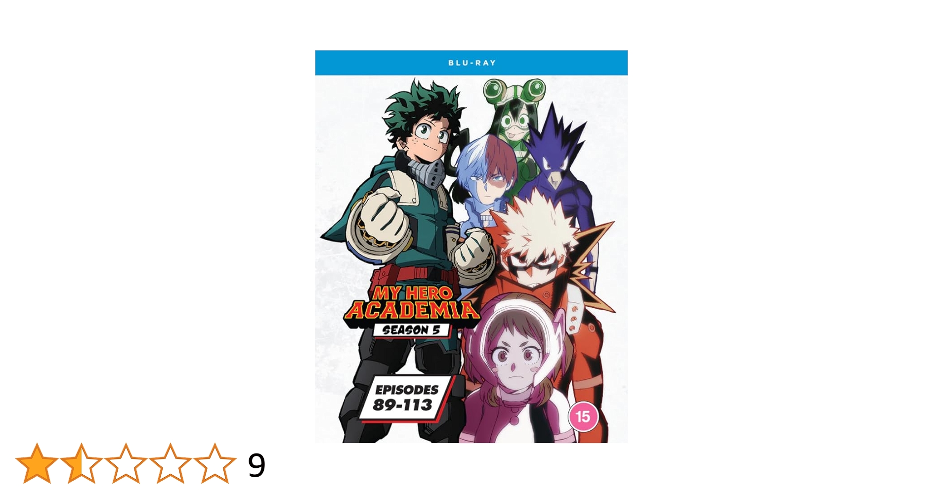 【値下げ】ヒロアカ 5期Blu-ray Amazon.com: My Hero Academia: Season 5 - Part 2 [Blu-ray
