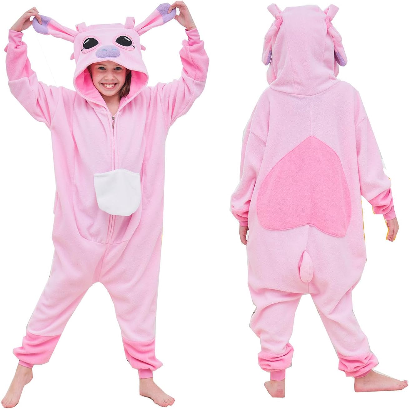 Unisex Onesie Kids Animal Pajamas Halloween Christmas Cosplay Costume