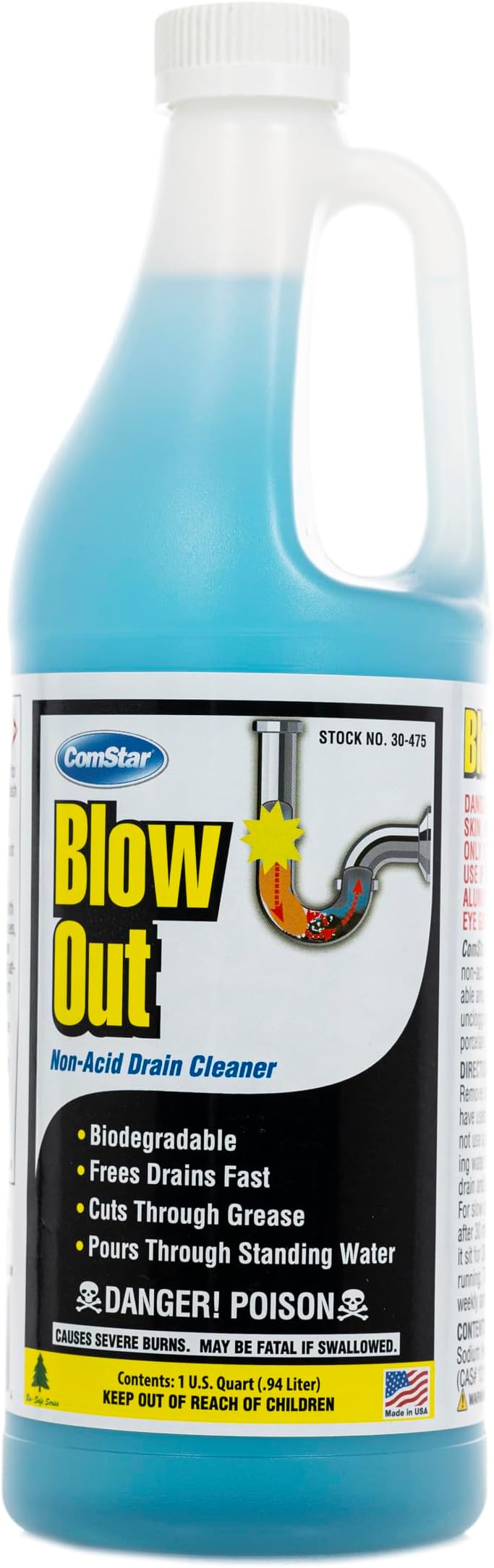 Liquid Lightning Buffered Sulfuric Acid Drain Cleaner, 32