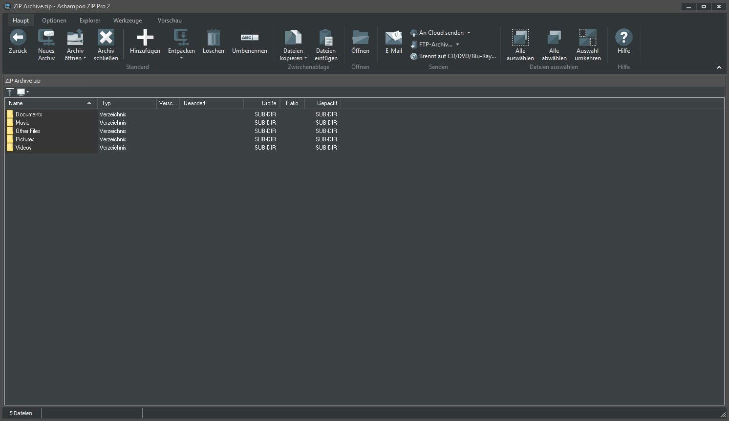 ZIP Pro 2 - 3 USER Lizenz kompatibel mit Windows 11, 10, 8.1, 8, 7