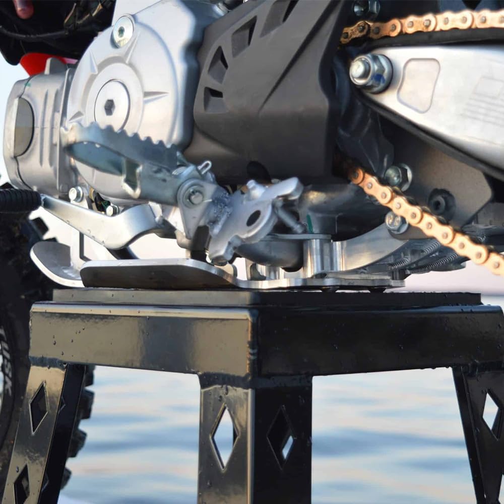 CRF110F Engine Skid plate CNC Aluminum Billet Cradle and Skid Plate Set Compatible with Honda CRF110F 2013-2025-2026