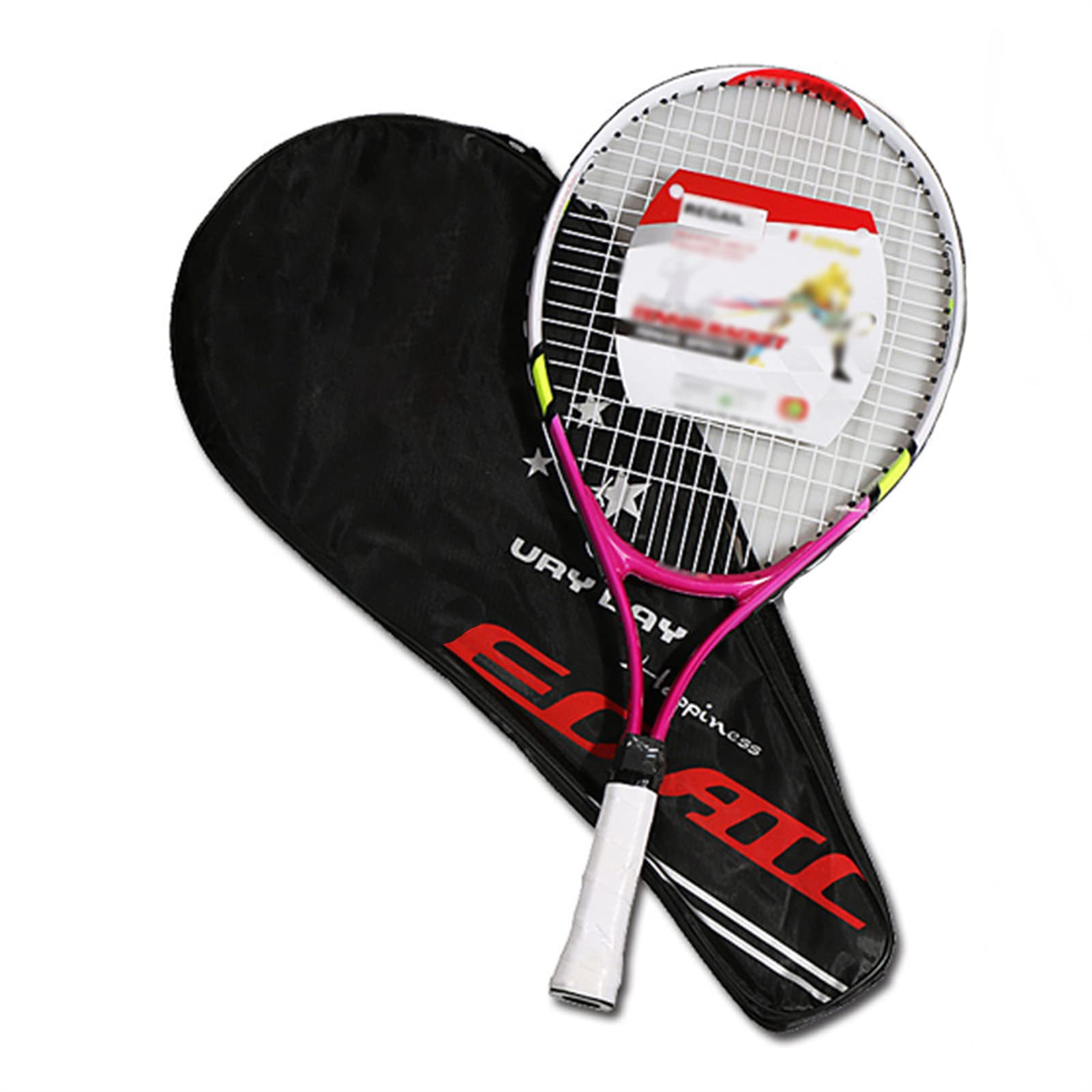 Lifup Raqueta de Tenis con Bolsa, para Niños de 5 a 12 Años, para Deportes, Entrenamiento