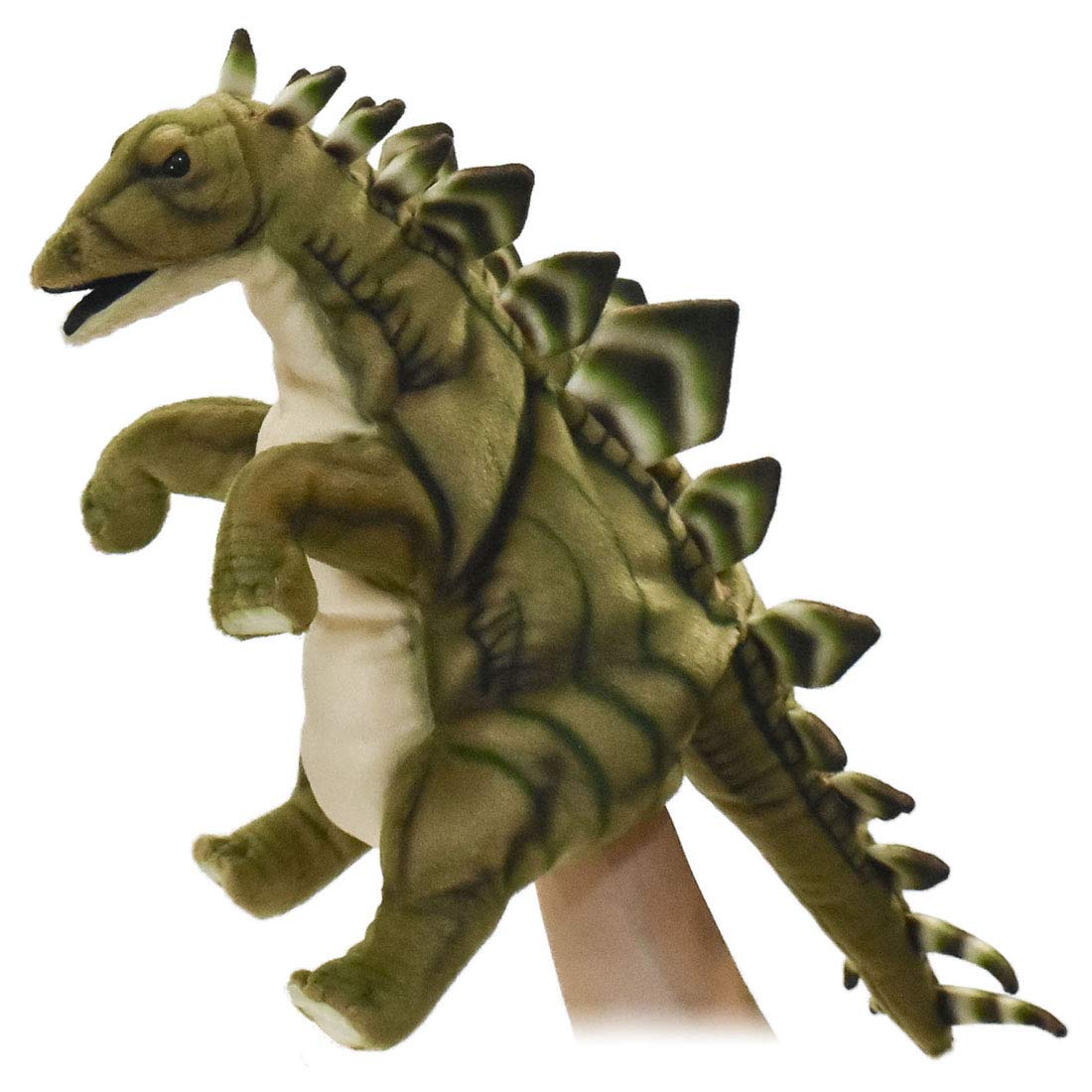 Hansa - Stegosaurus Puppet, 16"