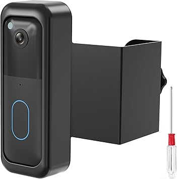Blink Doorbell Mount, No-Drilling Anti-Theft Doorbell Mount Bracket for Blink Doorbell Camera(2nd Gen), Accessories for Apart